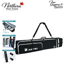Deluxe Padded Snowboard Travel Bag for Air with Adjustable Length 155-180cm
