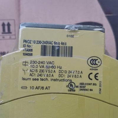 PNOZ 10 774006 Safety Relay For Pilz 230-240V