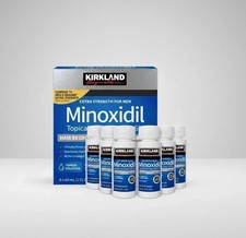 Kirkland Minoxidil 5 Extra Strength Men 6 Month Supply Hair Regrowth Solution