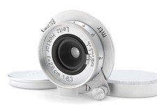 Rare NEAR MINT Leica Leitz Hektor 28mm 2.8cm f/6.3 Lens L39 w/ Caps From Japan