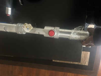 #ad Graco Fast Ball Double Acting Pneumatic Cylinder 2in Bore 4in Stroke 150psi $375.00