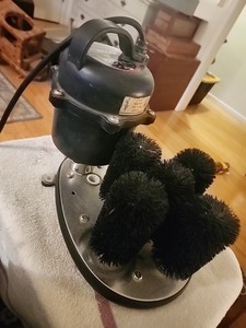 Bar Maid SS-100 MO-50 5-Brush Submersible Electric Glass Washer Used