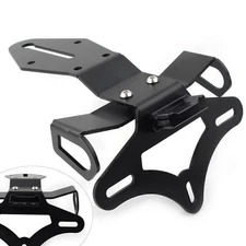 Black Fender Eliminator Kit License Plate Holder For Kawasaki ZX-10R 2016-2020