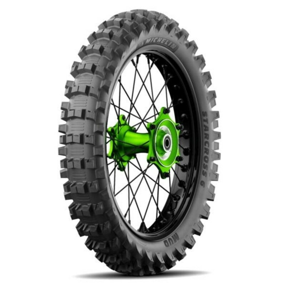 Free Shipping Michelin Starcross 6 Mud 100/90-19 M/C NHS 57M TT Tire
