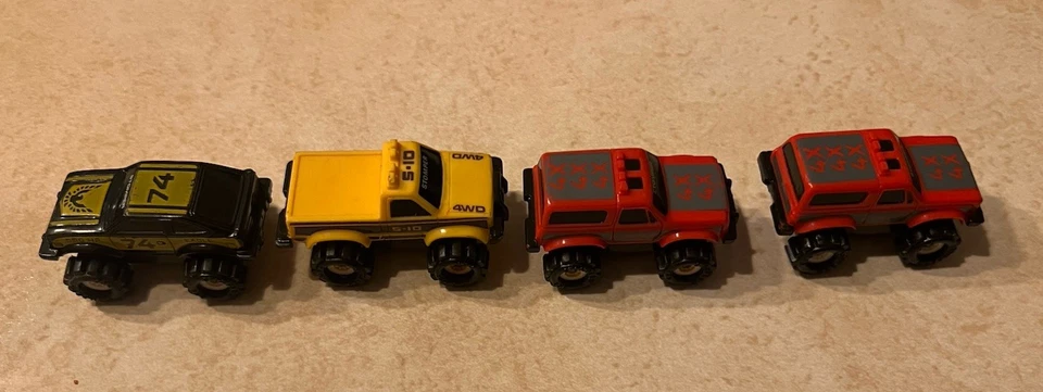 De colección McDonalds Happy Meal Juguetes Stompers Mini 4x4 - Lote Raspador Stompers Foto 2 de 4