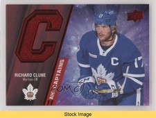2021-22 Upper Deck AHL Captains Red Rich Clune Richard Clune #L-3 READ 11fi