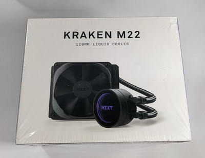 NZXT Kraken M22 120mm (RL-KRM22-01) AIO RGB CPU Liquid Cooler