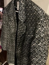 Worthington Woman Plus Size Plaid Tweed Blazer