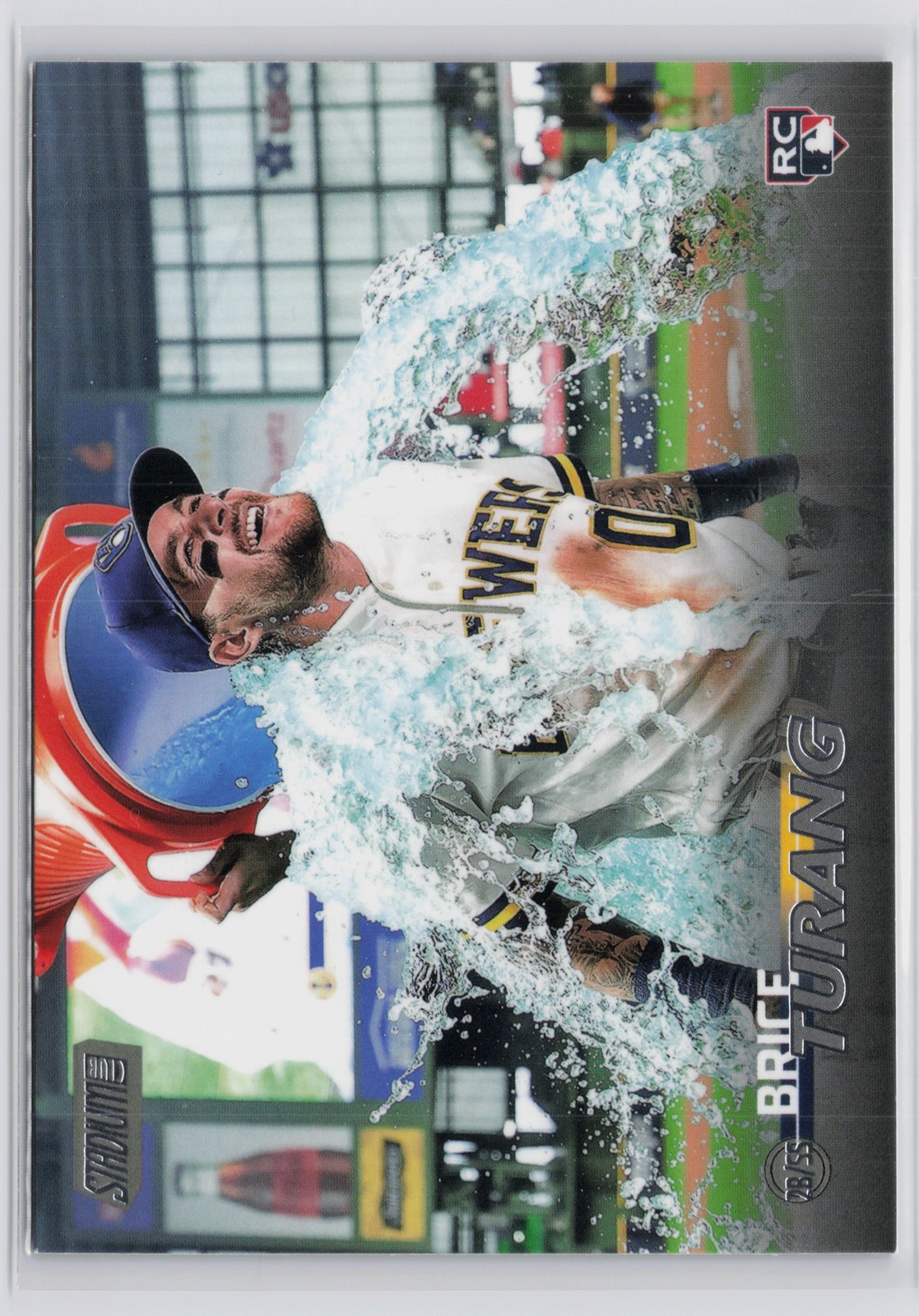 Brice Turang 2023 Stadium Club #116 RC Milwaukee Brewers