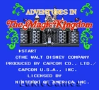Disney Adventures In Magic Kingdom - NES Nintendo Game