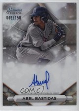 2023 Bowman Sterling Prospect Refractor 49/150 Abel Bastidas #PA-AB Auto 10k8
