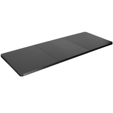 VIVO Large 3 Piece 180 x 76cm Black Desk Table Top for Sit Stand Desk Frame NEW