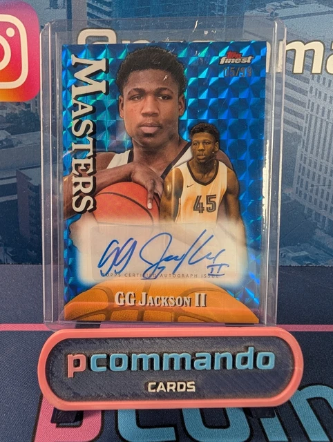 Topps Finest - Masters Geometric Auto GG Jackson II 05/99