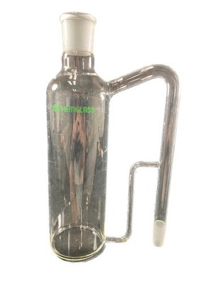 CHEMGLASS Glass 380mm Height 45/50 24/40 Continuous Liquid-Liquid Extractor (C)
