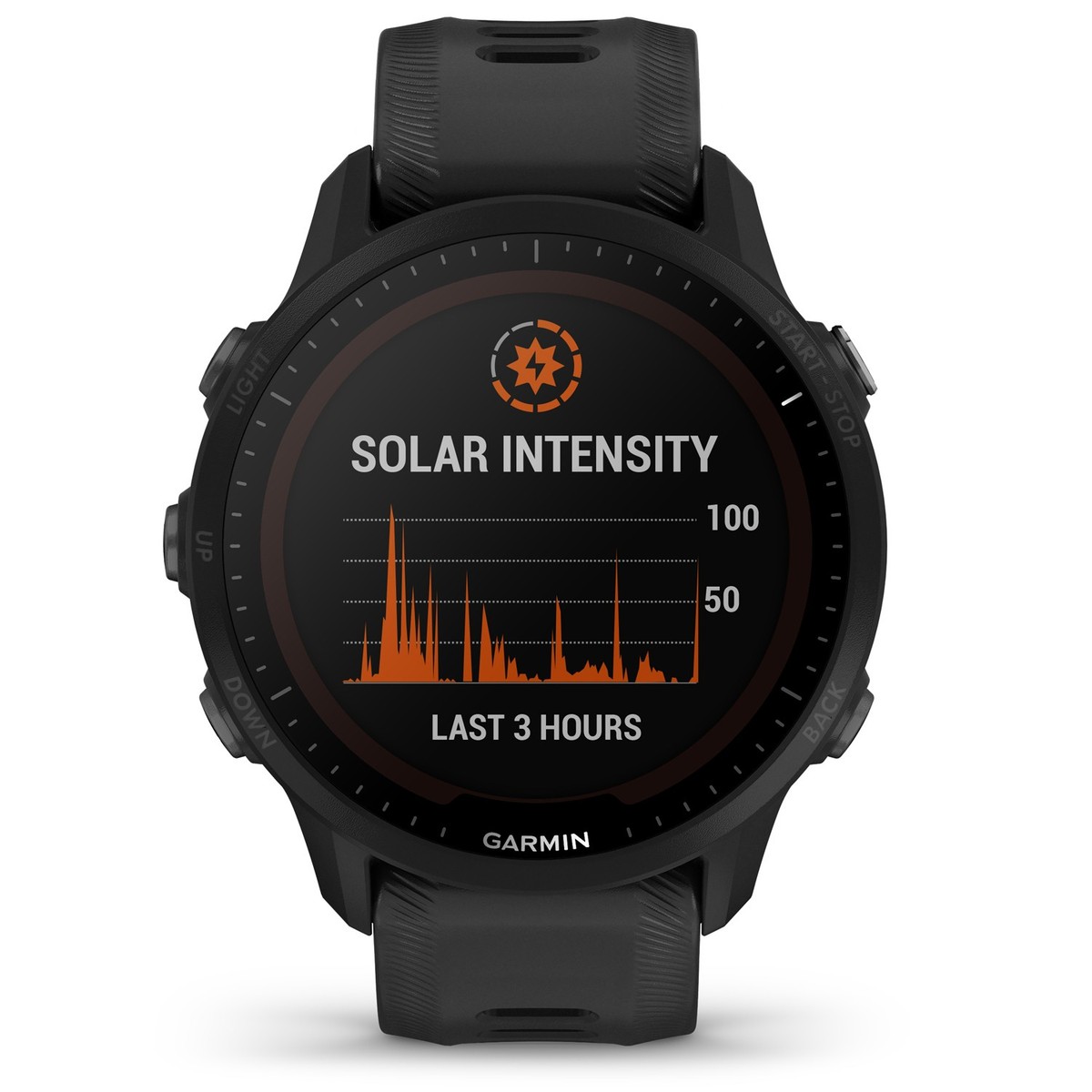 Garmin Forerunner 955 Solar GPS Watch - Black for sale