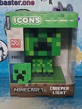 Minecraft Creeper Light Paladone Icons Series 1 003 LED Desk/Night Light