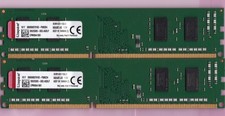 4GB 2x2GB PC3-12800 DDR3-1600 KINGSTON KVR16N11S6/2 Desktop Ram Memory Kit DIMM