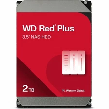 WD Red Plus WD20EFPX 2 TB Hard Drive 3.5" Internal SATA SATA/600