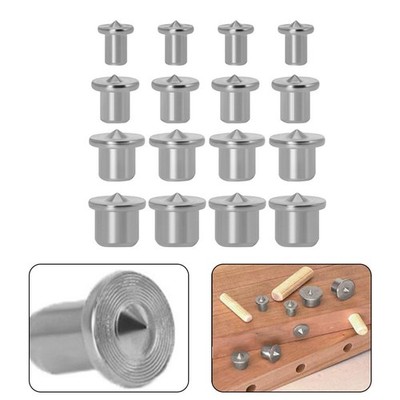 Dübel Center Point Pin Set Mittelpunkt Pin Holzbearbeitungswerkzeug Stahl