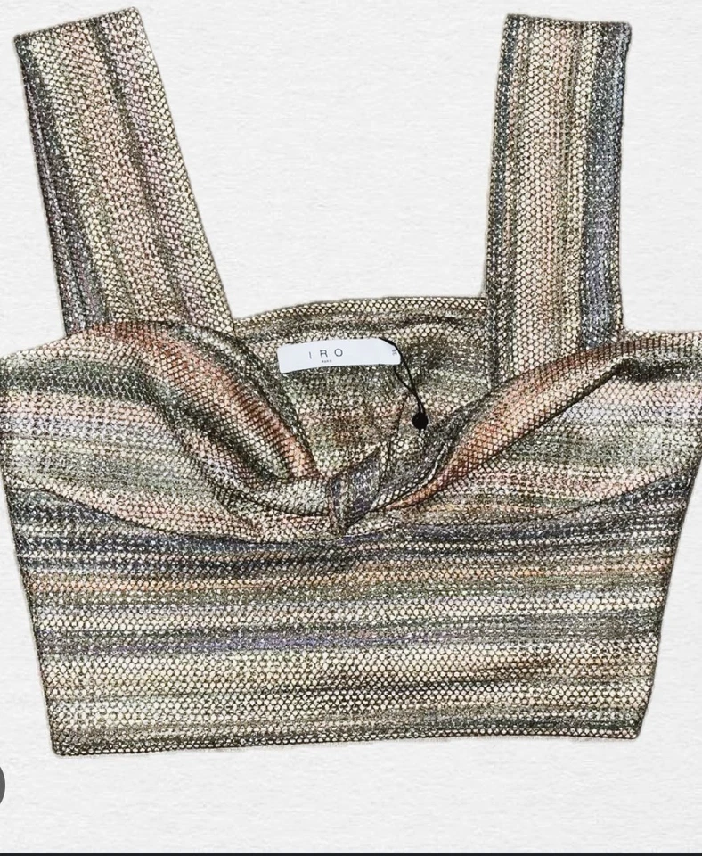 IRO Paris ELOY Women’s Top Size 38 Multicolor – New with Tags – RRP €275 - Imagen 3 de 3