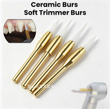 1pc Ceramic Soft Tissue Trimmer Bur 25/27mm High Speed Dental Cutting Tool