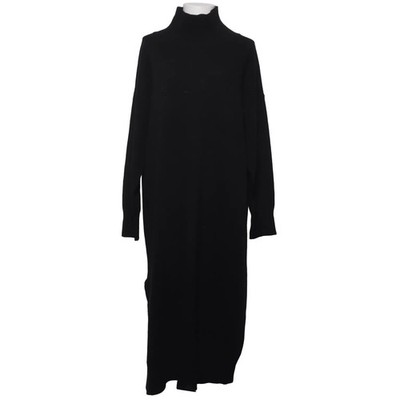 Roberto Collina, Rollkragenkleid, Größe: M, Schwarz, Kaschmir/Merinowolle #imj