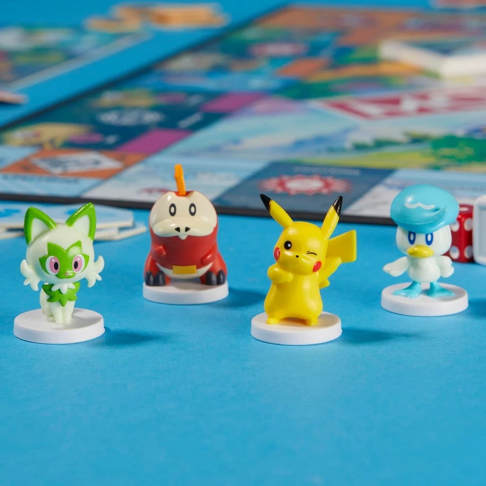 Monopoly Pokémon Edition - Juego de mesa inglés para 6 jugadores - ¡La aventura te espera! Foto 2 de 4