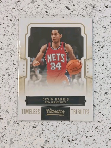 2009-10 Panini Classics Gold Timeless Tributes /50 Devin Harris #6