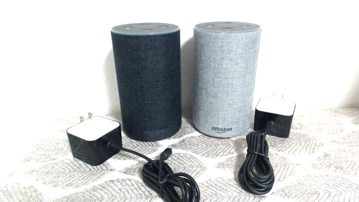 25+ Amazon Echo (2nd Generation) Alexa Gray Smart Speakers for