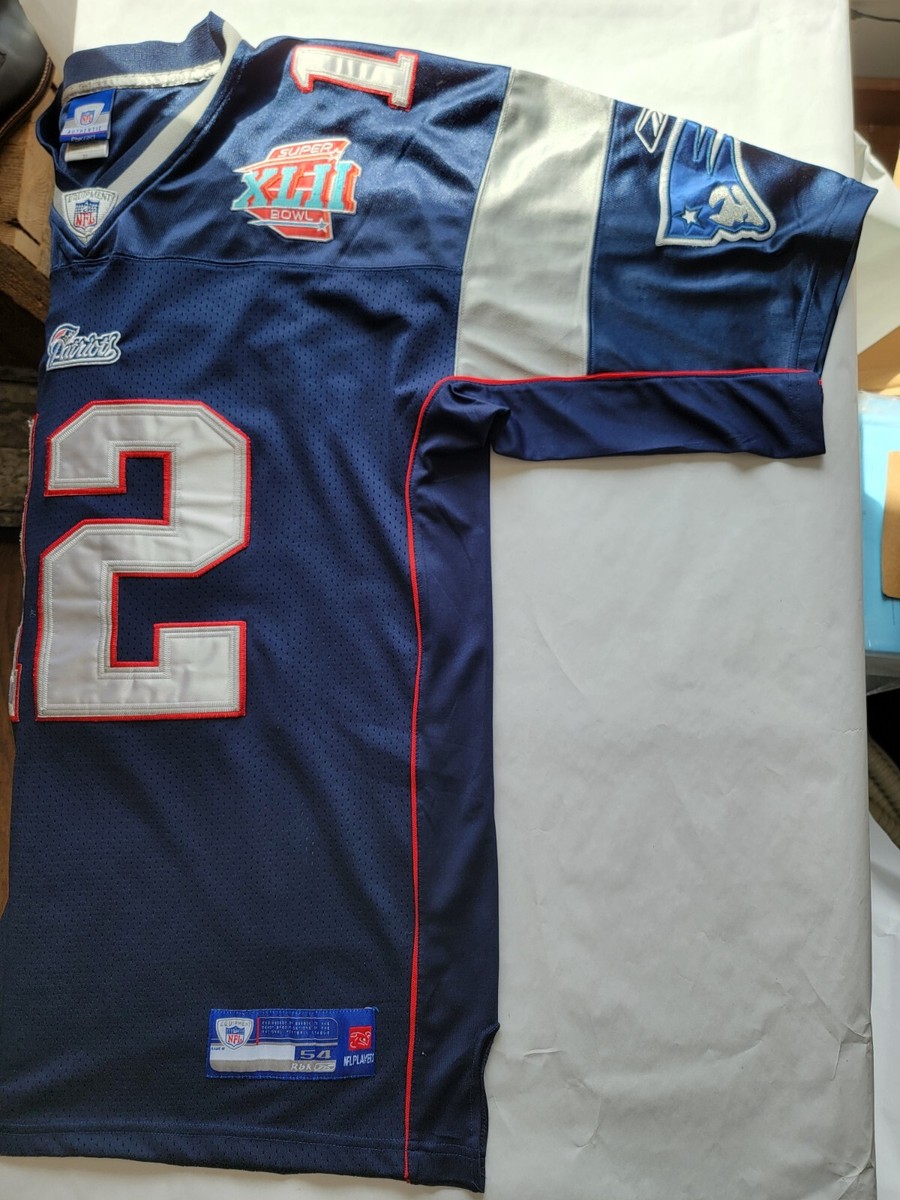 Reebok Super Bowl XLII New England Patriots Tom Brady Authentic