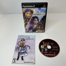 Final Fantasy X-2 Sony PlayStation 2 Complete with Manual Tested & Working