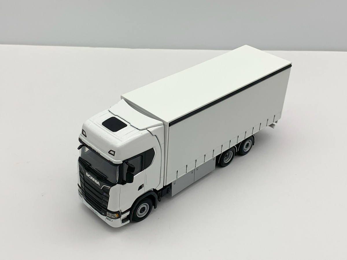 Scania S highline CS20H riged curtainsided 6x2 tag axle ,WSI truck