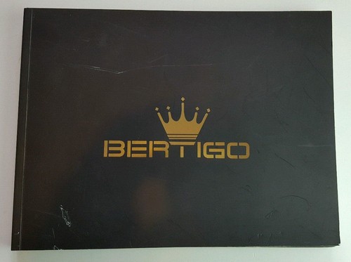 BERTIGO SHIRT CATALOG 95 PAGES SIZE 11.7" X 9" MADE IN TURKEY - Foto 1 di 9