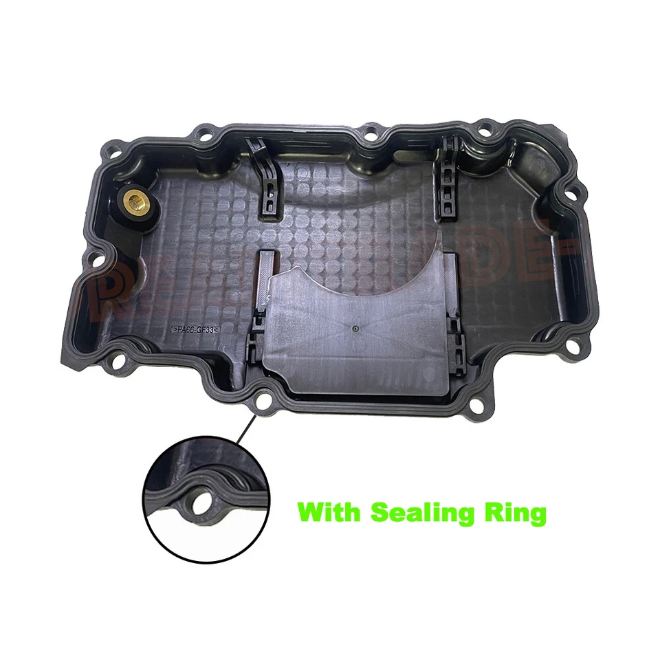 Cacerola de aceite de motor con junta para Infiniti Q50 Q60 2017-2022 3,0 L V6 tracción trasera 111105Ca2A Foto 3 de 4