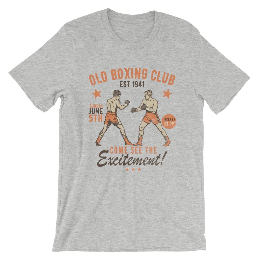 トップス MOMENTEL Old boxing T-shirt Old Boxing Club T-Shirt. 100% Cotton Premium Tee NEW | eBay