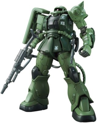 BANDAI HG 1/144 MS-06C-6/R6 ZAKU II TYPE C-6/R6 Model Kit Gundam