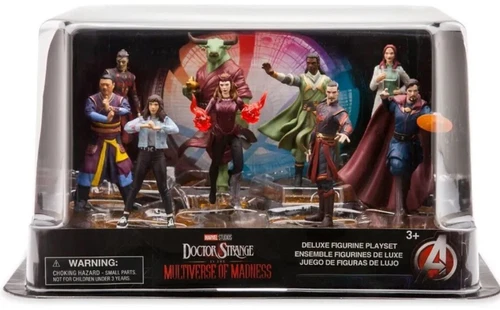 Doctor Strange in the Multiverse of Madness 9-Piece Deluxe PVC Figure Play Set