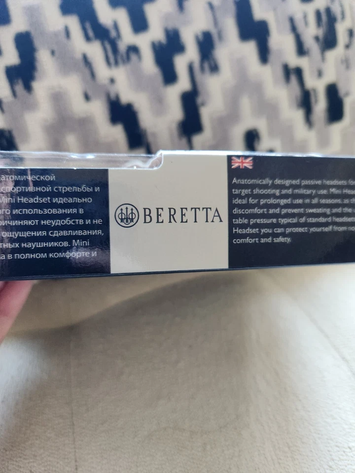 Mini Auriculares Beretta Comfort Plus SNR 32 dB Protección Tapones para los oídos Púrpura Con Estuche Foto 3 de 4