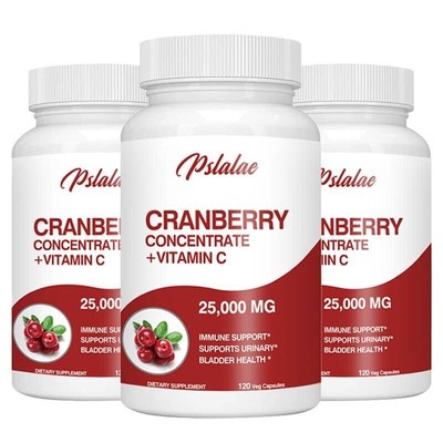 Cranberry Kapseln 25000 mg - unterstützen die Reinigung der Harnwege