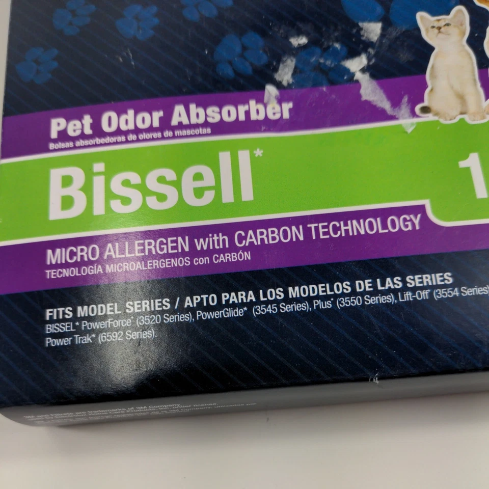 Filtrete Bissell 1, 4 & 7 Vacuum Bags for 3520 3545 3550 3554 6592 - Image 2 of 3