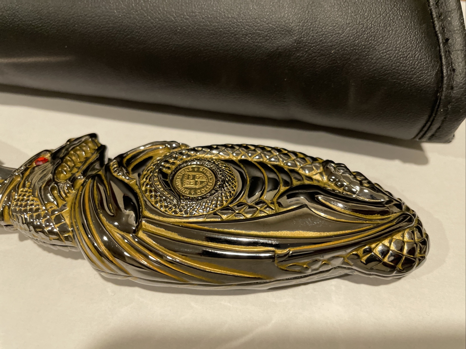 FRANKLIN MINT KNIGHTSTONE COLLECTION DRAGON FANTASY KNIFE Goddess Of