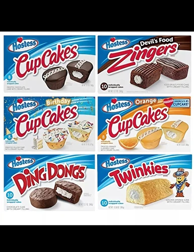 Hostess Snack Cake and Cupcake Lovers Variety Pack | 54 Cakes Chocolate