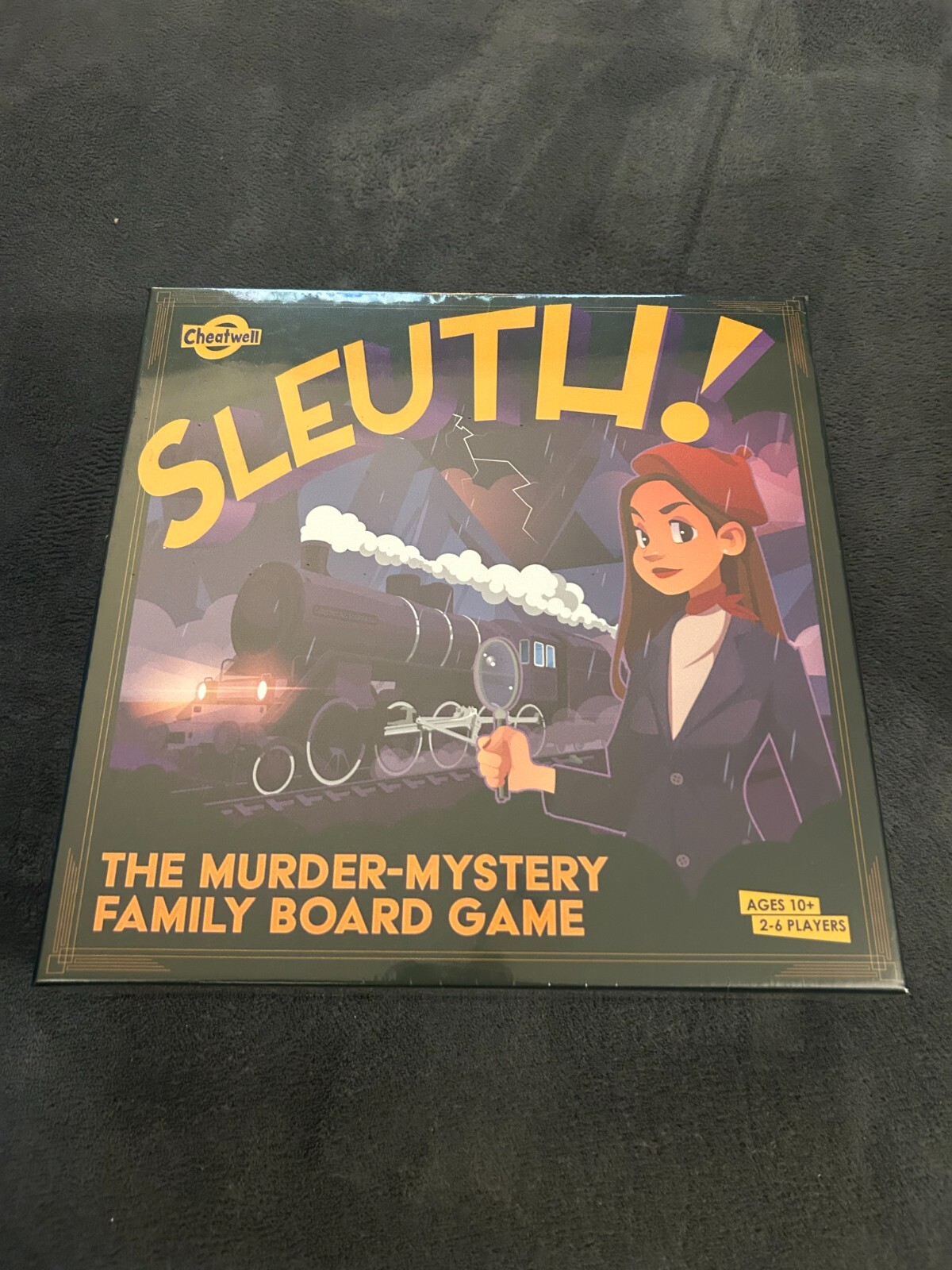 Sleuth.  The Murder-Mystery Family Board Game By Cheatwell Games (NEW) Free P+P