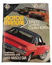 Motor Manual Feb 1975 No. 388 Car Magazine ( Lift Out Motor Racing Calendar )