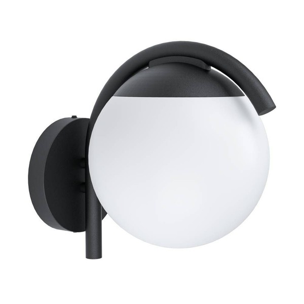 Eglo 98731 Prata Vecchia E27 AußEn-Wand-/Deckenleuchte Schwarz Weiss IP44-image