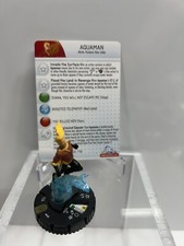 DC Heroclix Superman set Aquaman Flashpoint 048 Super Rare figure w/card