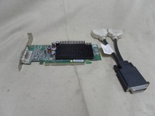 ATI Radeon 256MB PCI-E Video Card E-G012-05-2436 B Molex Dual DVI Y Splitter