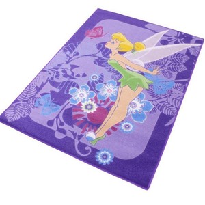 Kinderteppich Tinkerbell 133 X 95 Kinder Teppich Disney Tropical
