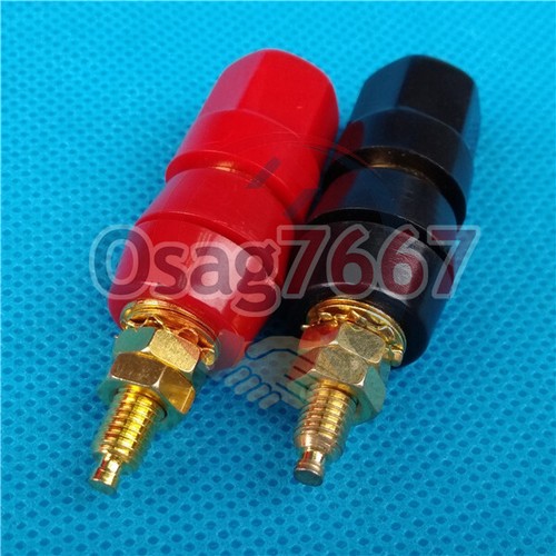 2pcs 5-WAY Speaker Cable TERMINAL BINDING POST Brand new - Picture 3 of 6