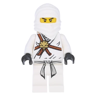 LEGO Minifigur Zane- LEGO Ninjafigur - LEGO Ninjago - LEGO Ninja Legofiguren